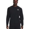 Under Armour Essential Fleece Sweat Top| Black