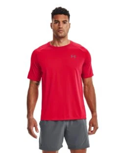 Under Armour Tech 2.0 Short Sleeve Tee| Red