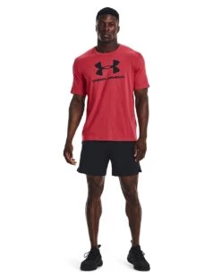 Under Armour Sportstyle Logo Tee| Red