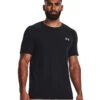 Under Armour Seamless Grid Tee| Black
