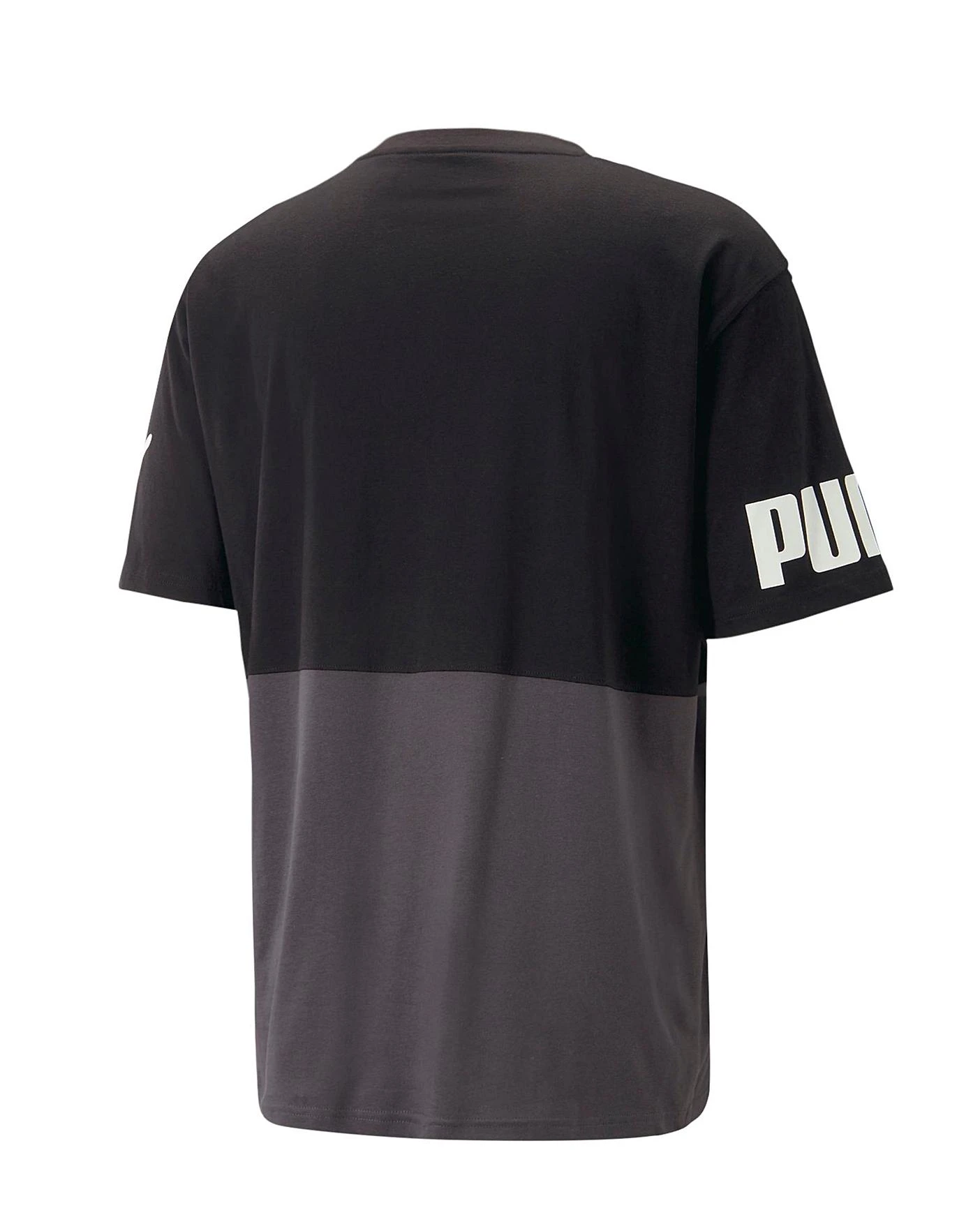 PUMA Power Colourblock Tee| Black 3 PUMA Power Colourblock Tee| Black - Image 3