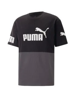 PUMA Power Colourblock Tee| Black 8 PUMA Power Colourblock Tee| Black -Wear Lusty Sales Store y01uf524504s