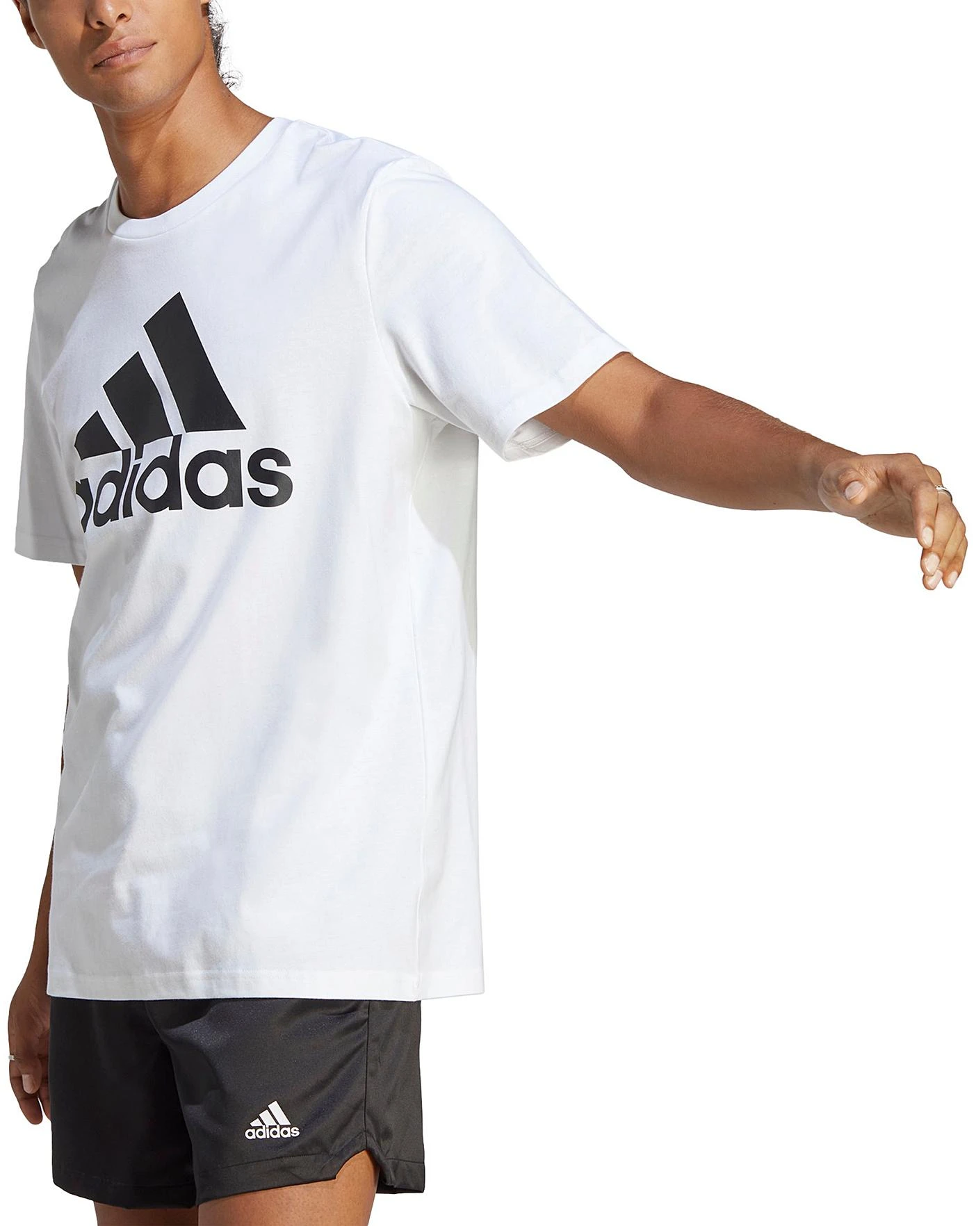 Adidas 3-Stripes T-shirt| White 7 Adidas 3-Stripes T-shirt| White - Image 7