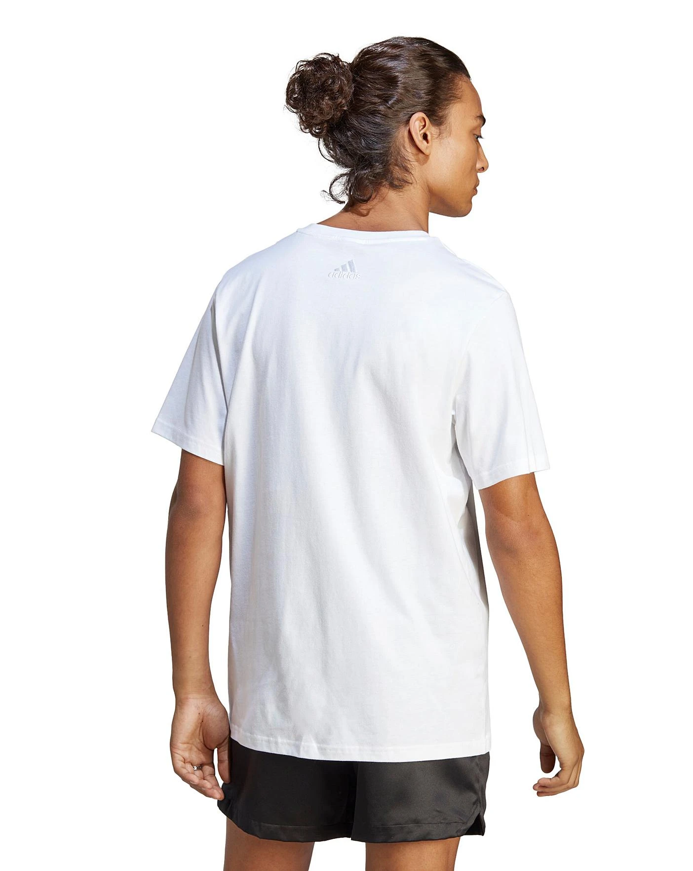Adidas 3-Stripes T-shirt| White 5 Adidas 3-Stripes T-shirt| White - Image 5