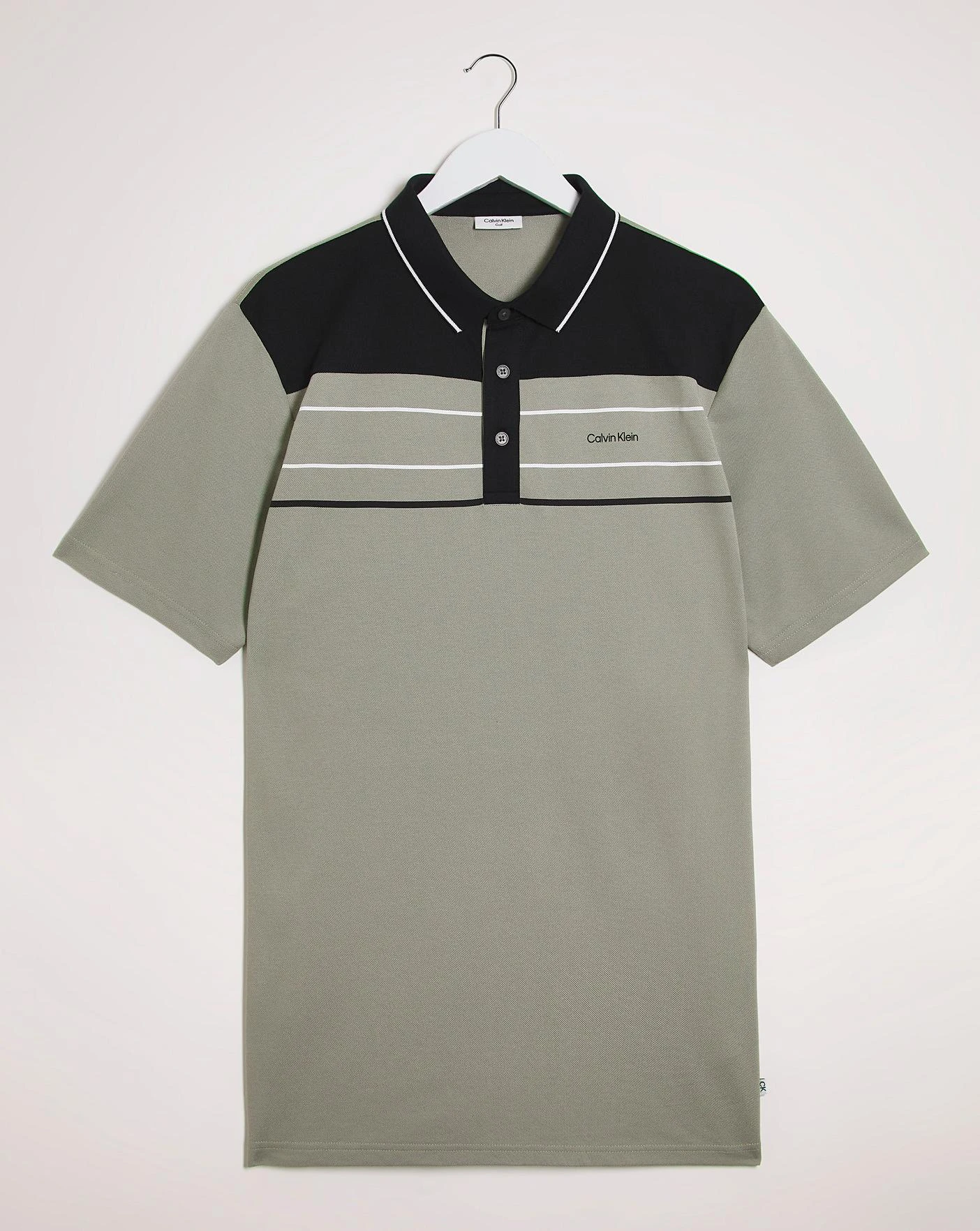 Calvin Klein Golf Blackwater Polo| Green 5 Calvin Klein Golf Blackwater Polo| Green - Image 5