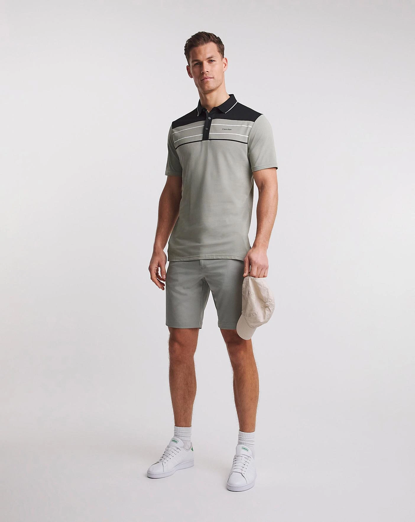 Calvin Klein Golf Blackwater Polo| Green 2 Calvin Klein Golf Blackwater Polo| Green - Image 2