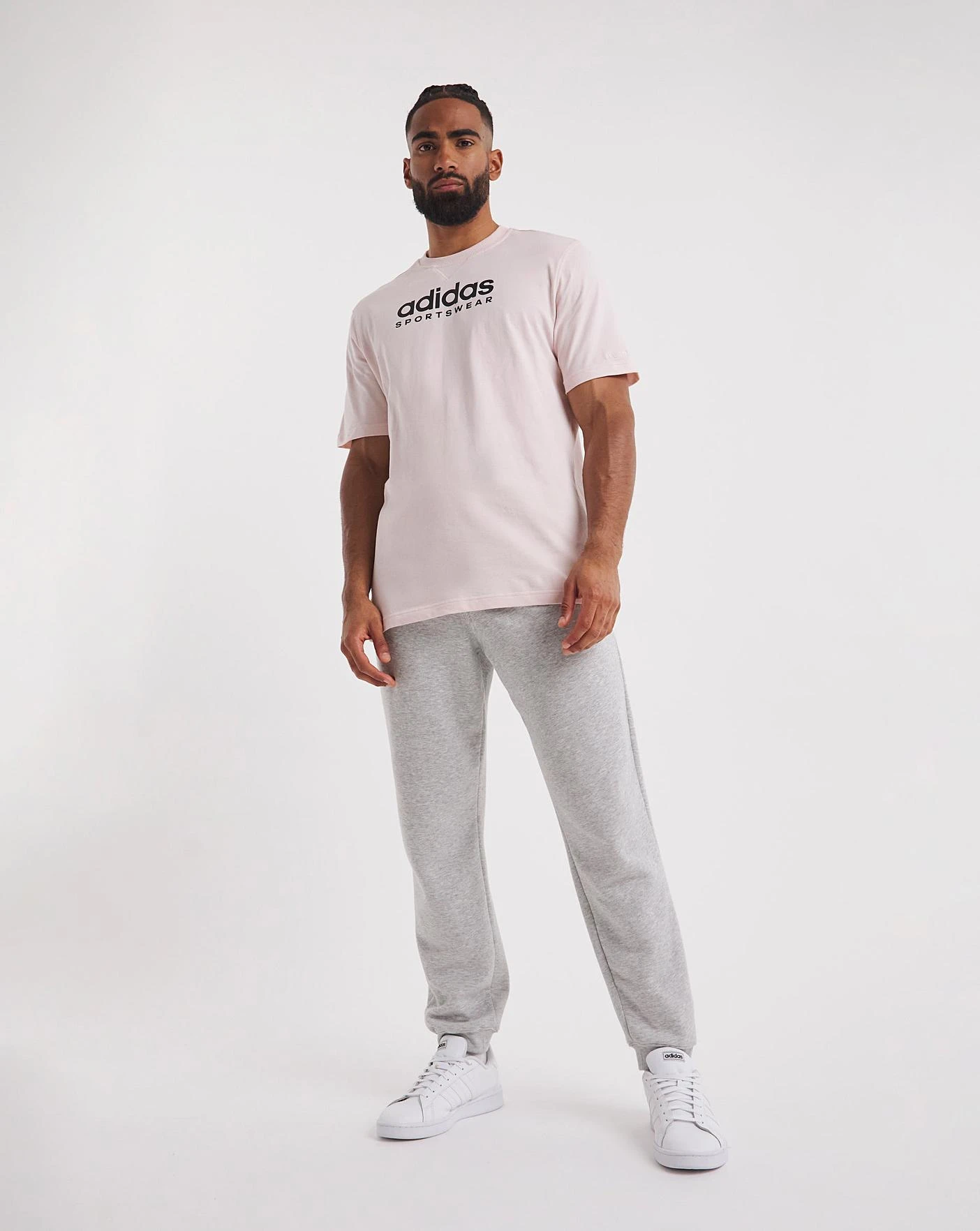 Adidas All SZN Graphic T-Shirt| Pink 4 Adidas All SZN Graphic T-Shirt| Pink - Image 4