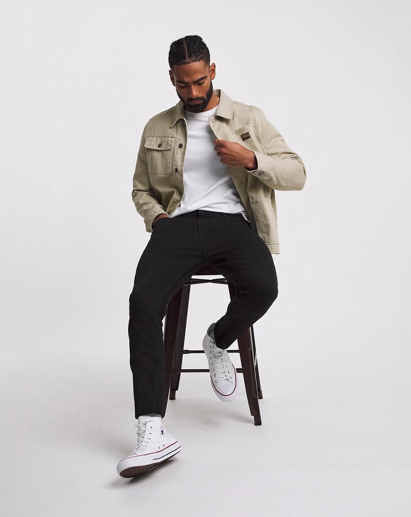 Black Skinny Fit Stretch Jeans| Black 5 Black Skinny Fit Stretch Jeans| Black - Image 5