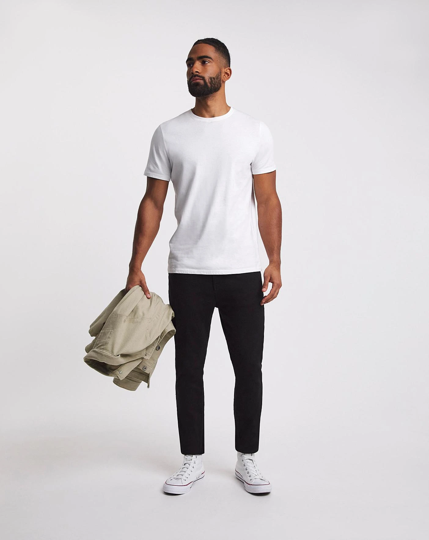 Black Skinny Fit Stretch Jeans| Black 2 Black Skinny Fit Stretch Jeans| Black - Image 2