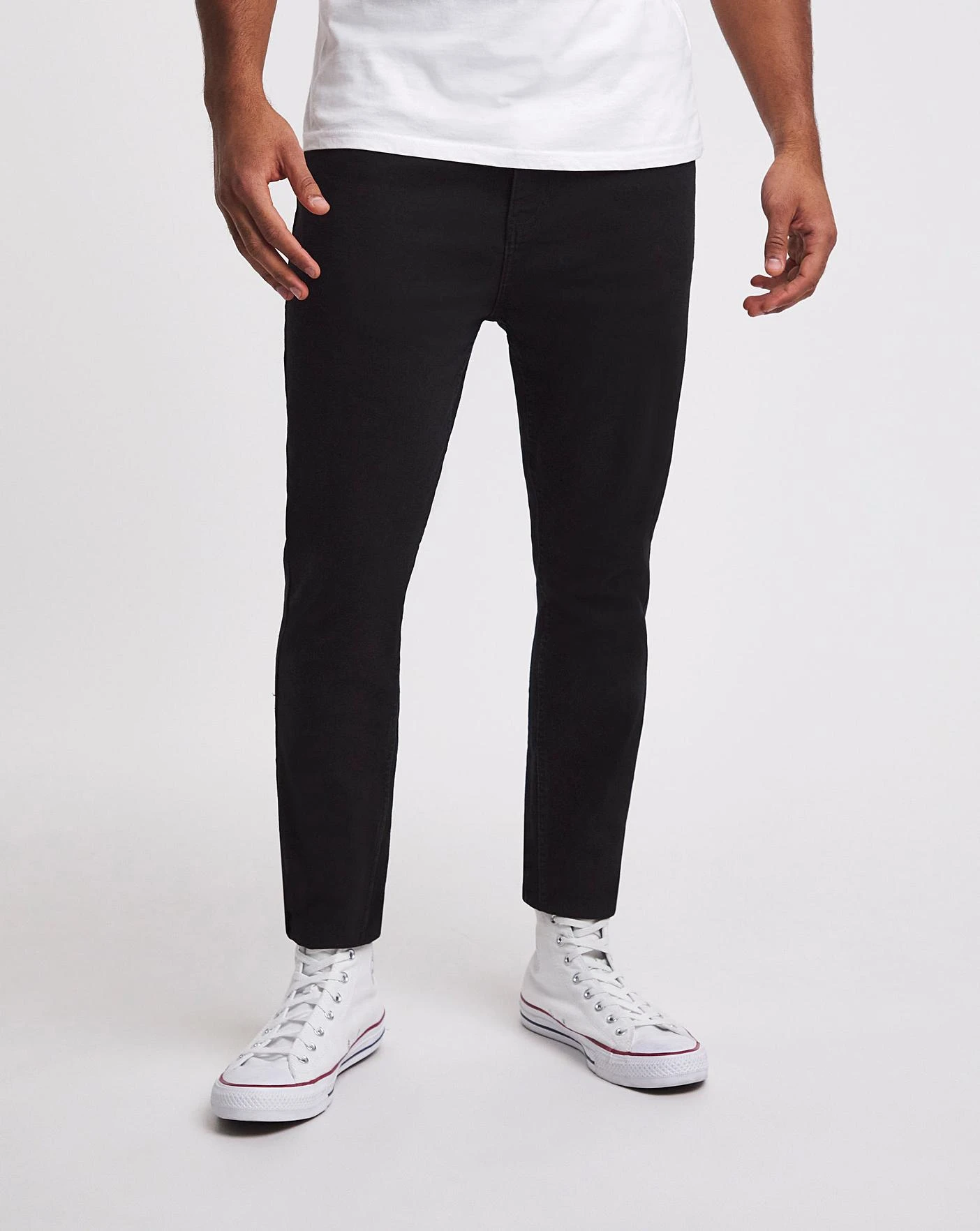 Black Skinny Fit Stretch Jeans| Black 1 Black Skinny Fit Stretch Jeans| Black