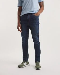 Darkwash Slim Fit Stretch Jeans| Dark Wash