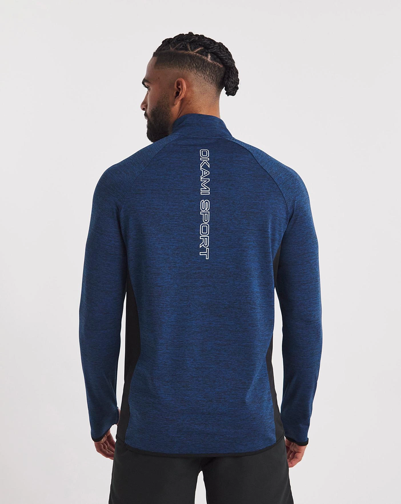 Okami Ultra 1/4 Zip Top| Navy 4 Okami Ultra 1/4 Zip Top| Navy - Image 4