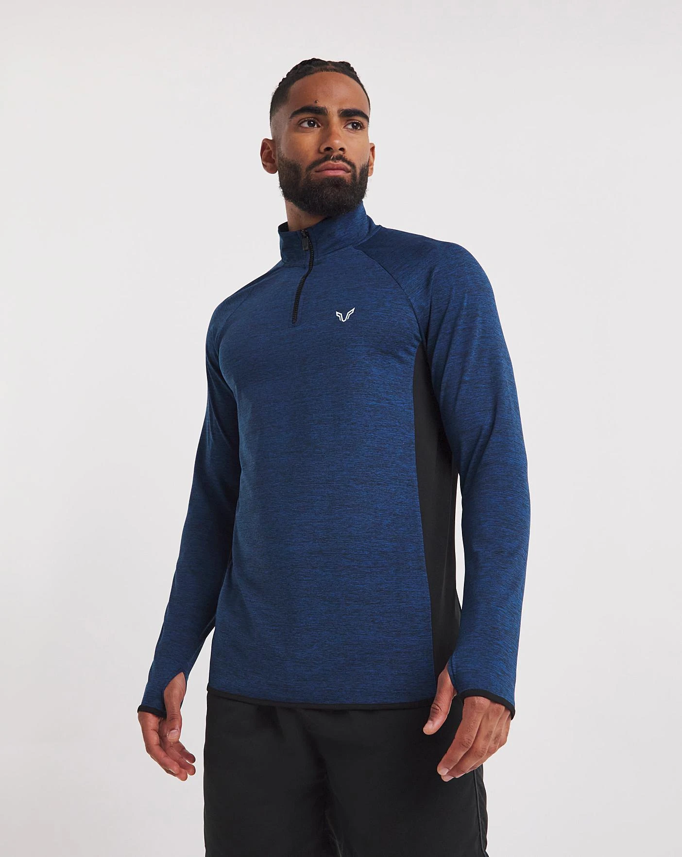 Okami Ultra 1/4 Zip Top| Navy 1 Okami Ultra 1/4 Zip Top| Navy