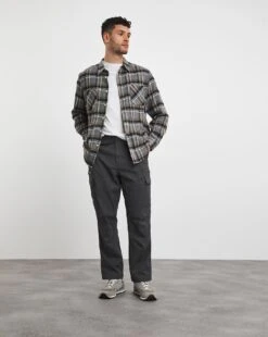 Twill Cargo Trouser| Charcoal