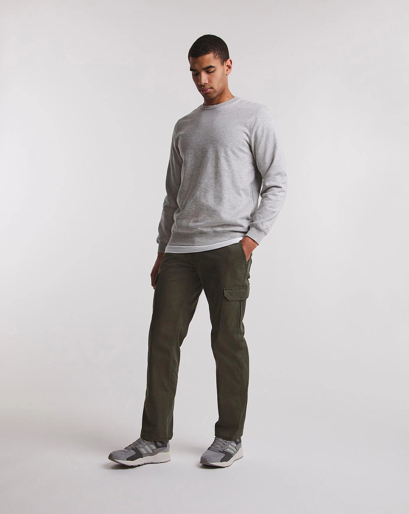 Lee Sraight Fit Cargo Pant| Forest Green 2 Lee Sraight Fit Cargo Pant| Forest Green - Image 2