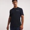 Champion Crewneck T-Shirt| Navy
