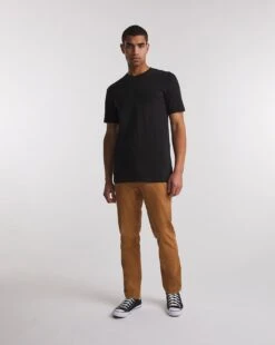 Crew Neck T-shirt Extra Long| Black -Wear Lusty Sales Store y08cr516705w