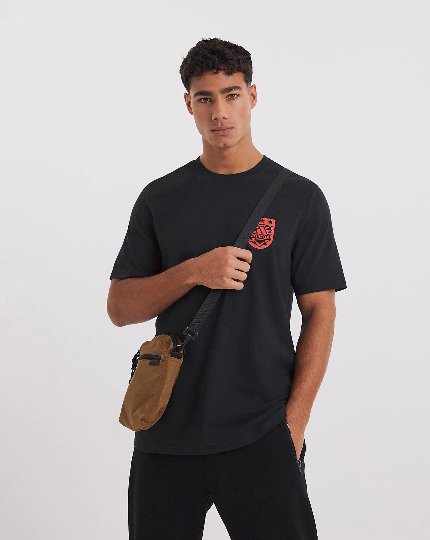 Adidas Xpress T-Shirt| Black 4 Adidas Xpress T-Shirt| Black - Image 4