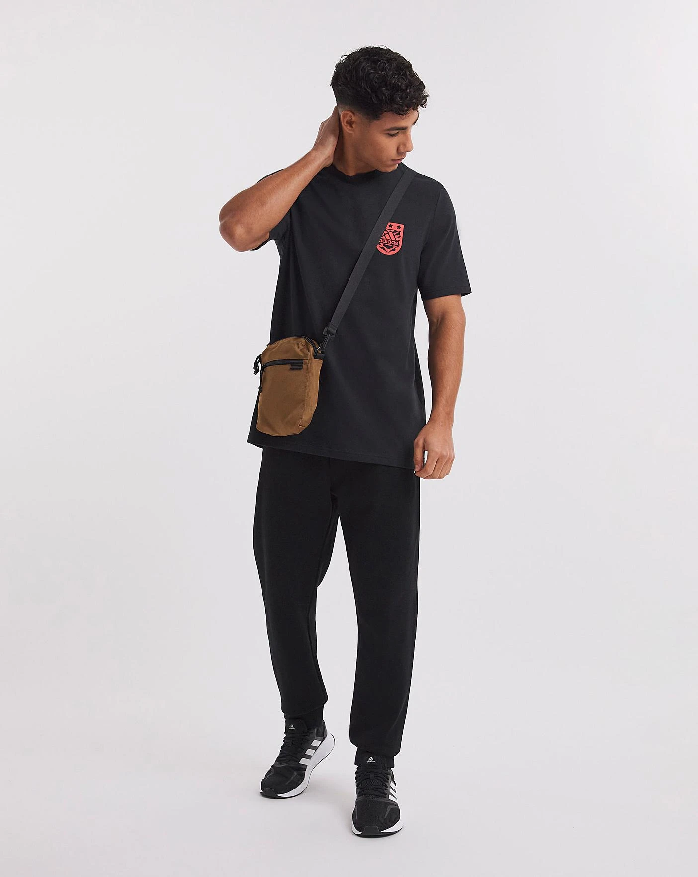 Adidas Xpress T-Shirt| Black 2 Adidas Xpress T-Shirt| Black - Image 2