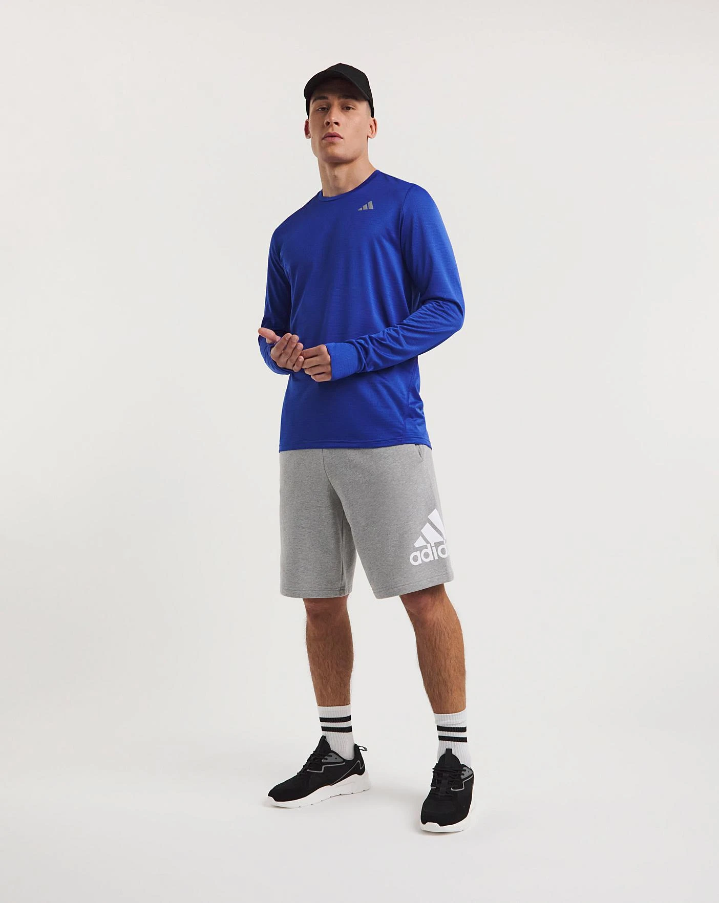 Adidas On The Run Top| Blue 1 Adidas On The Run Top| Blue