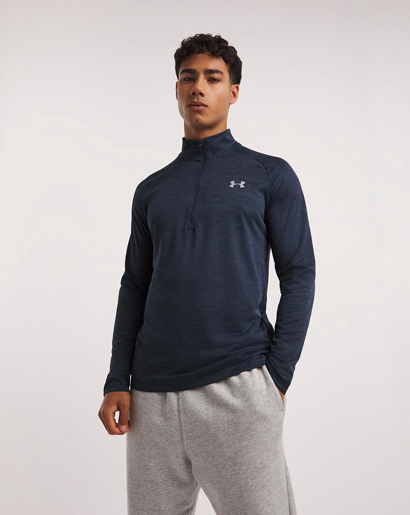 Under Armour Tech 1/2 Zip Top| Navy 1 Under Armour Tech 1/2 Zip Top| Navy