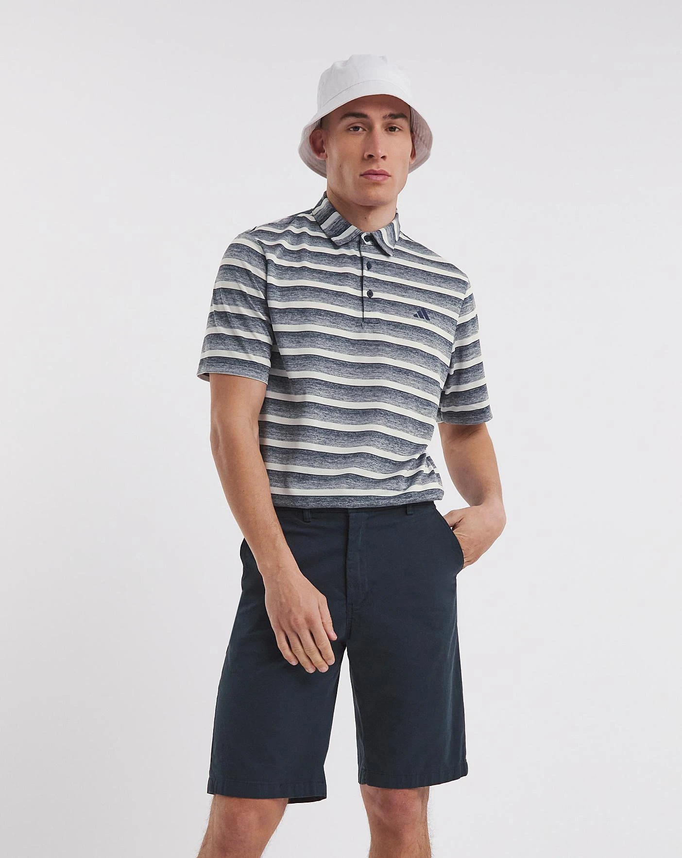 Adidas Golf Polo Shirt| Navy/White 1 Adidas Golf Polo Shirt| Navy/White