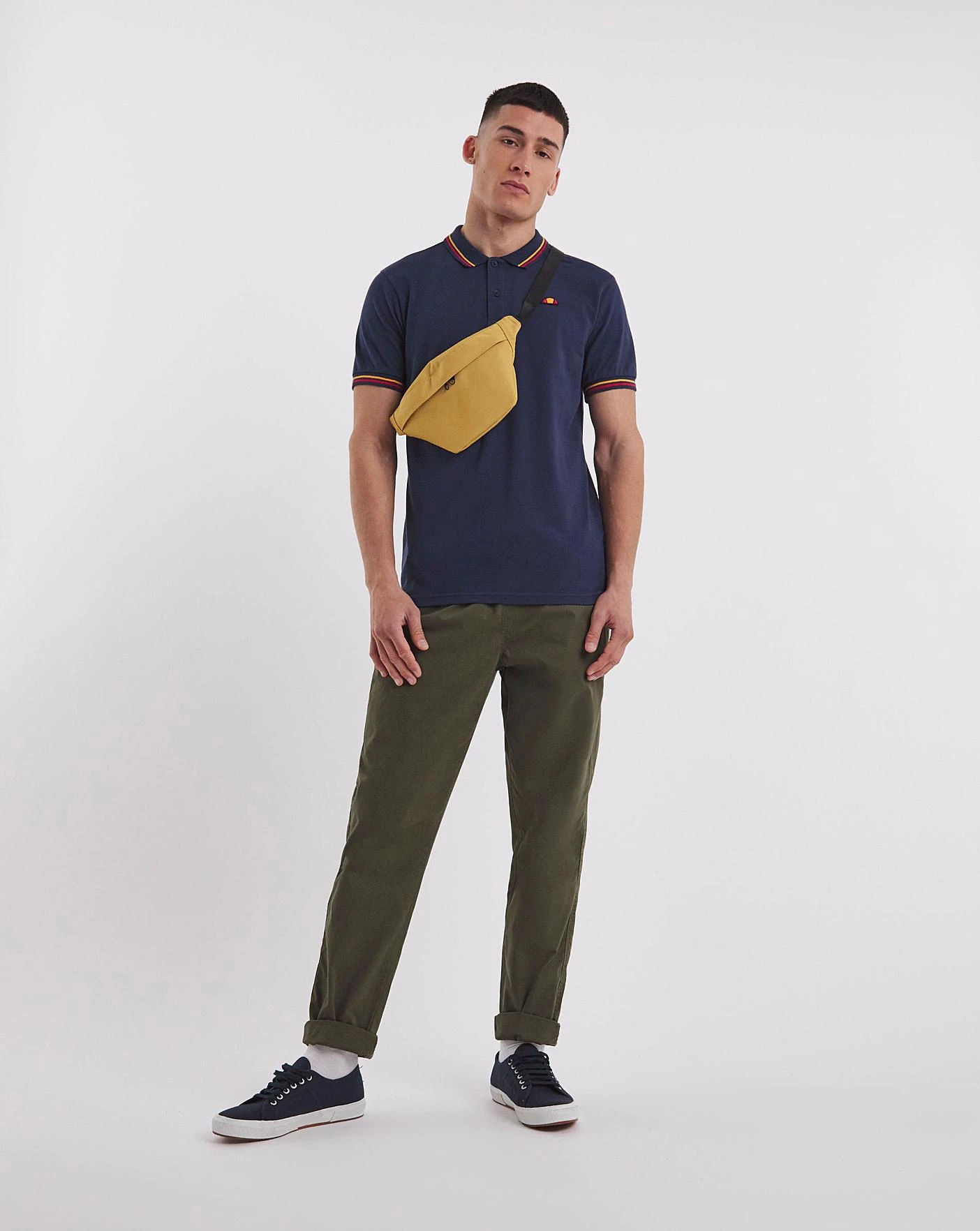 Ellesse Rooks Polo Shirt| Navy 1 Ellesse Rooks Polo Shirt| Navy