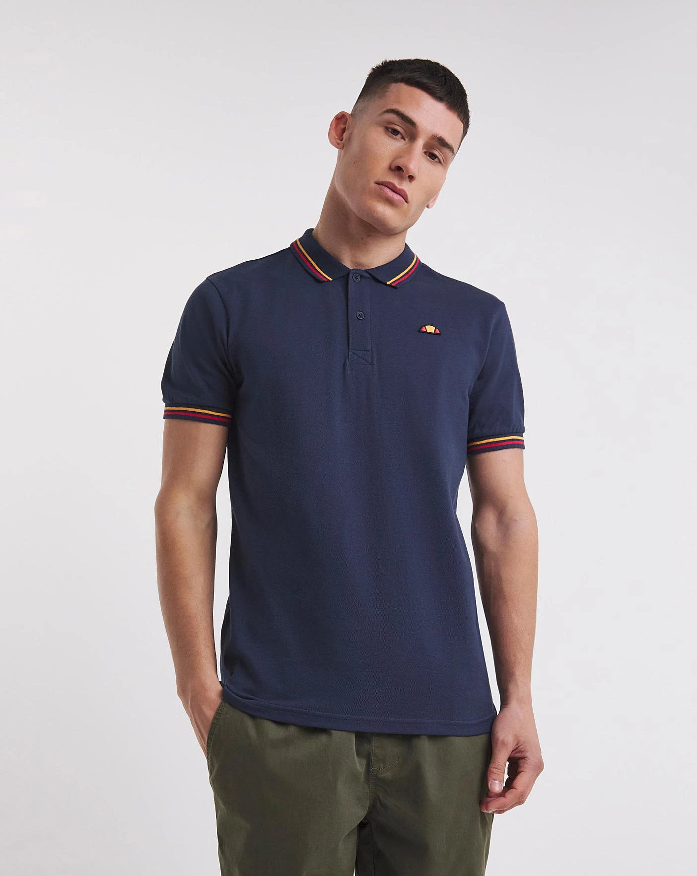 Ellesse Rooks Polo Shirt| Navy 3 Ellesse Rooks Polo Shirt| Navy - Image 3