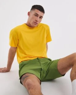 Jacamo Active Textured Training Tee L| Yellow 7 Jacamo Active Textured Training Tee L| Yellow -Wear Lusty Sales Store y08gw121715w
