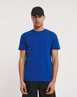 Crew Neck Pop Colour T-shirt| Colbalt Blue -Wear Lusty Sales Store y08gw562706w