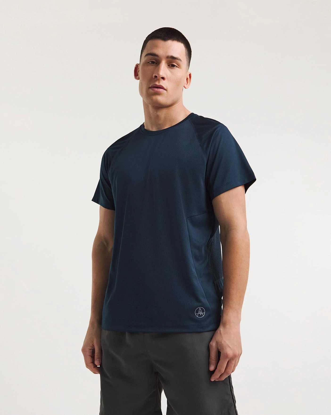 Mesh Training T-Shirt Reg| Blue 1 Mesh Training T-Shirt Reg| Blue