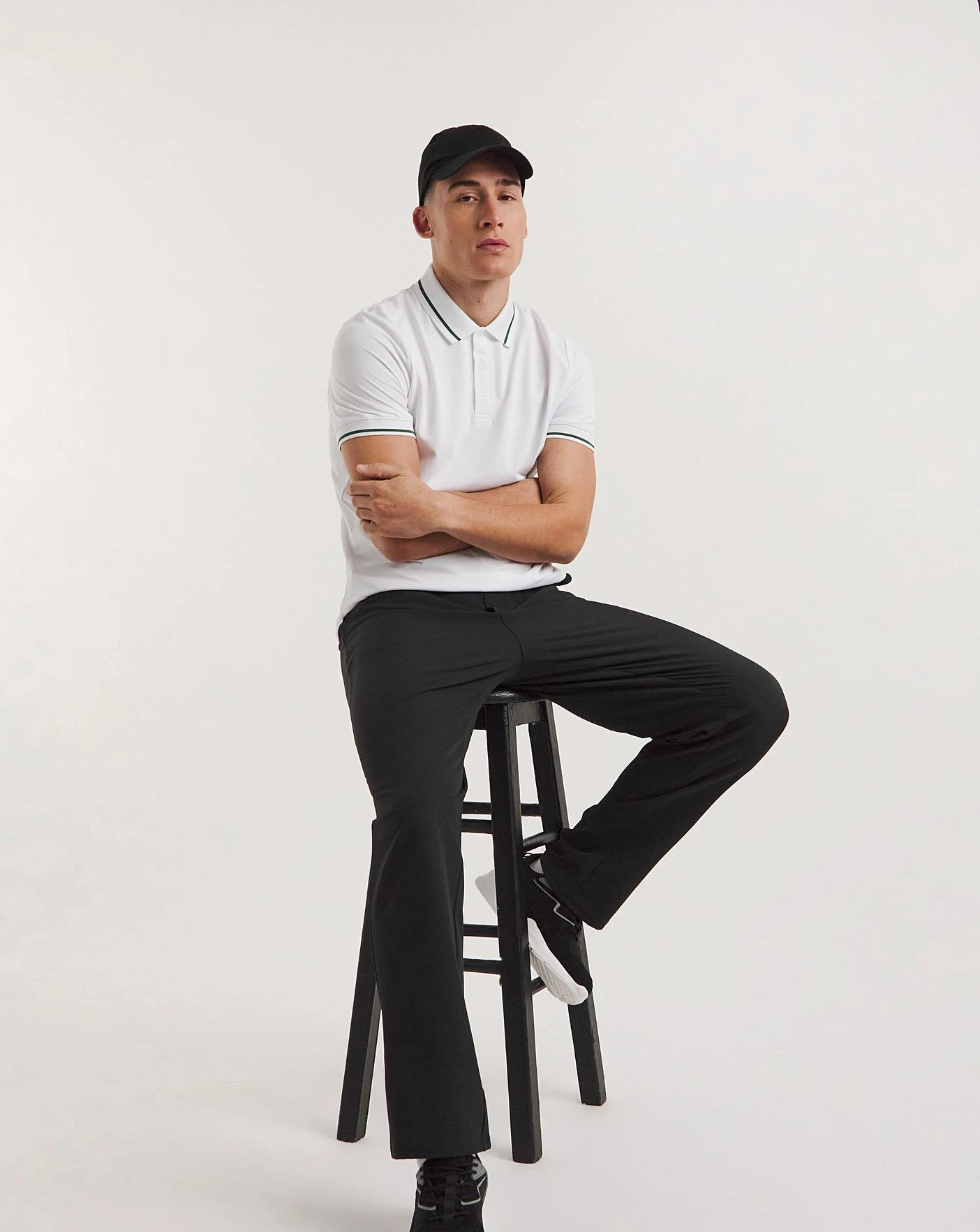 Golf Training Polo| White 1 Golf Training Polo| White