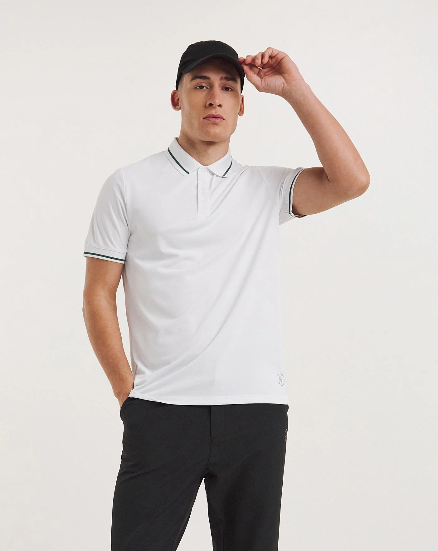 Golf Training Polo| White 4 Golf Training Polo| White - Image 4