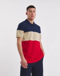 Cut And Sew Polo Long| Multi