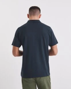 Heavyweight Button Through Polo Long| Navy -Wear Lusty Sales Store y08hi769738w