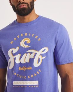 Cali Surf Graphic T-shirt| Purple -Wear Lusty Sales Store y08hi946727w