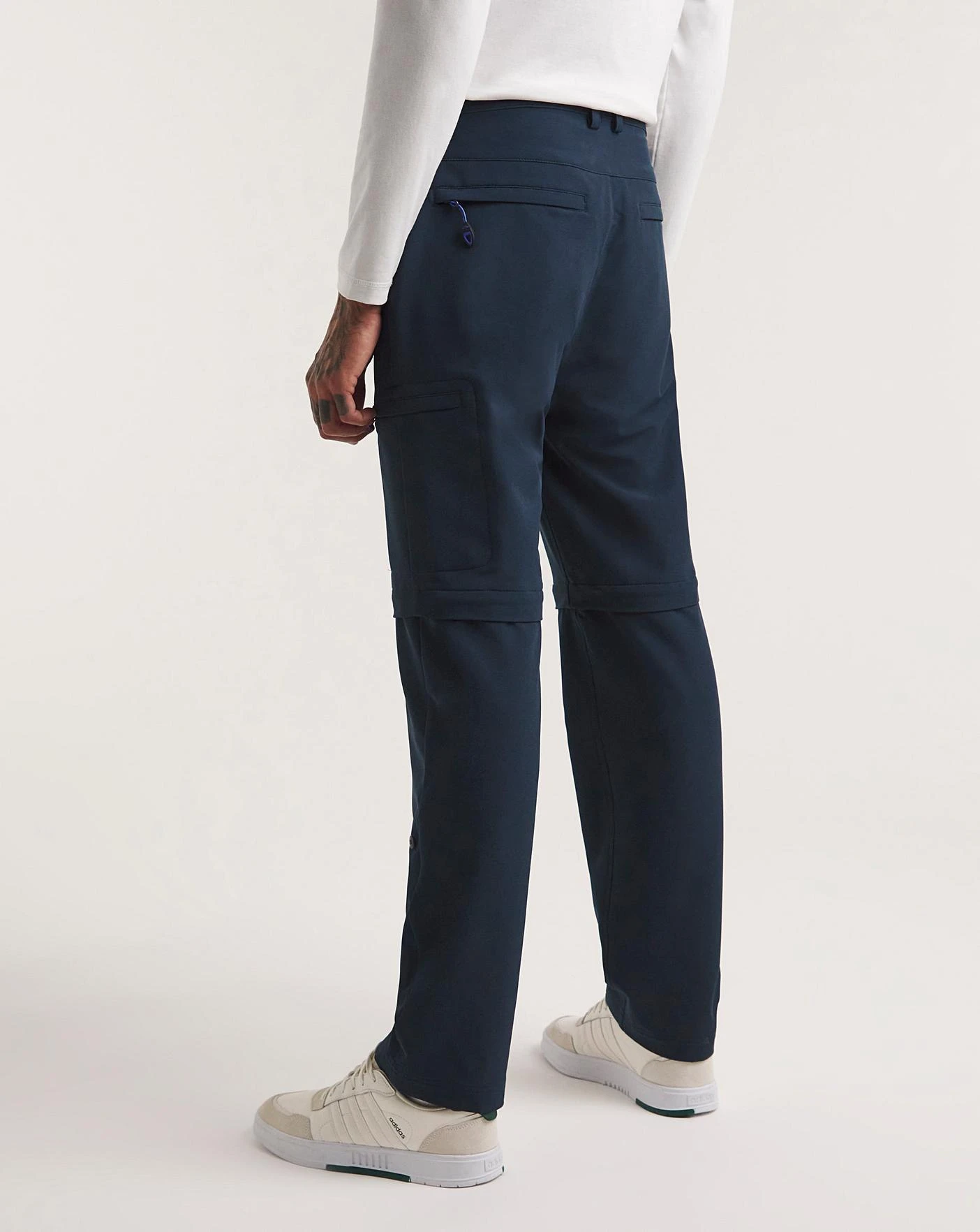 Snowdonia Zip Off Cargo Walking Trouser| Navy 2 Snowdonia Zip Off Cargo Walking Trouser| Navy - Image 2