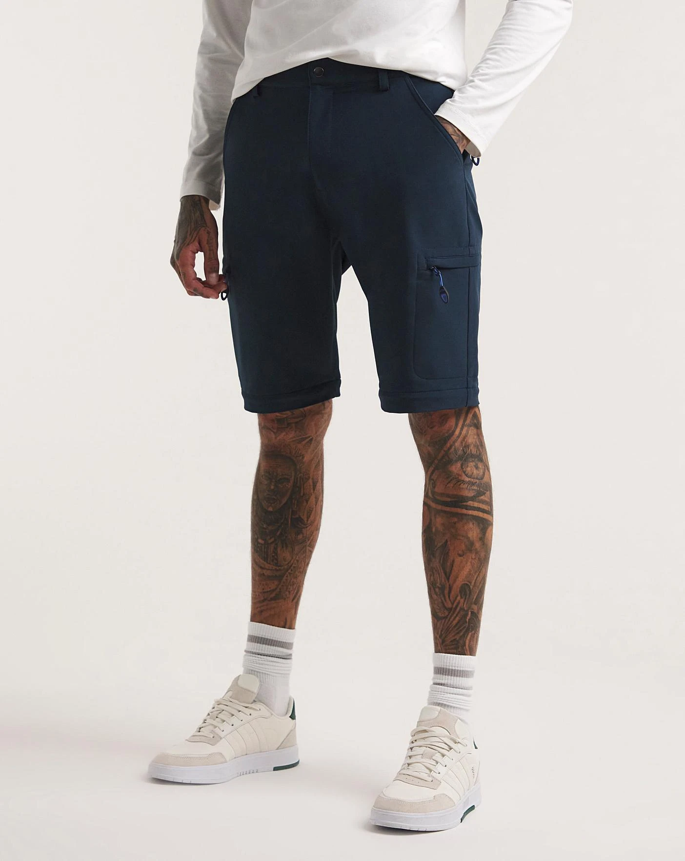 Snowdonia Zip Off Cargo Walking Trouser| Navy 3 Snowdonia Zip Off Cargo Walking Trouser| Navy - Image 3