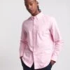 Long Sleeve Oxford Shirt| Pastel Pink