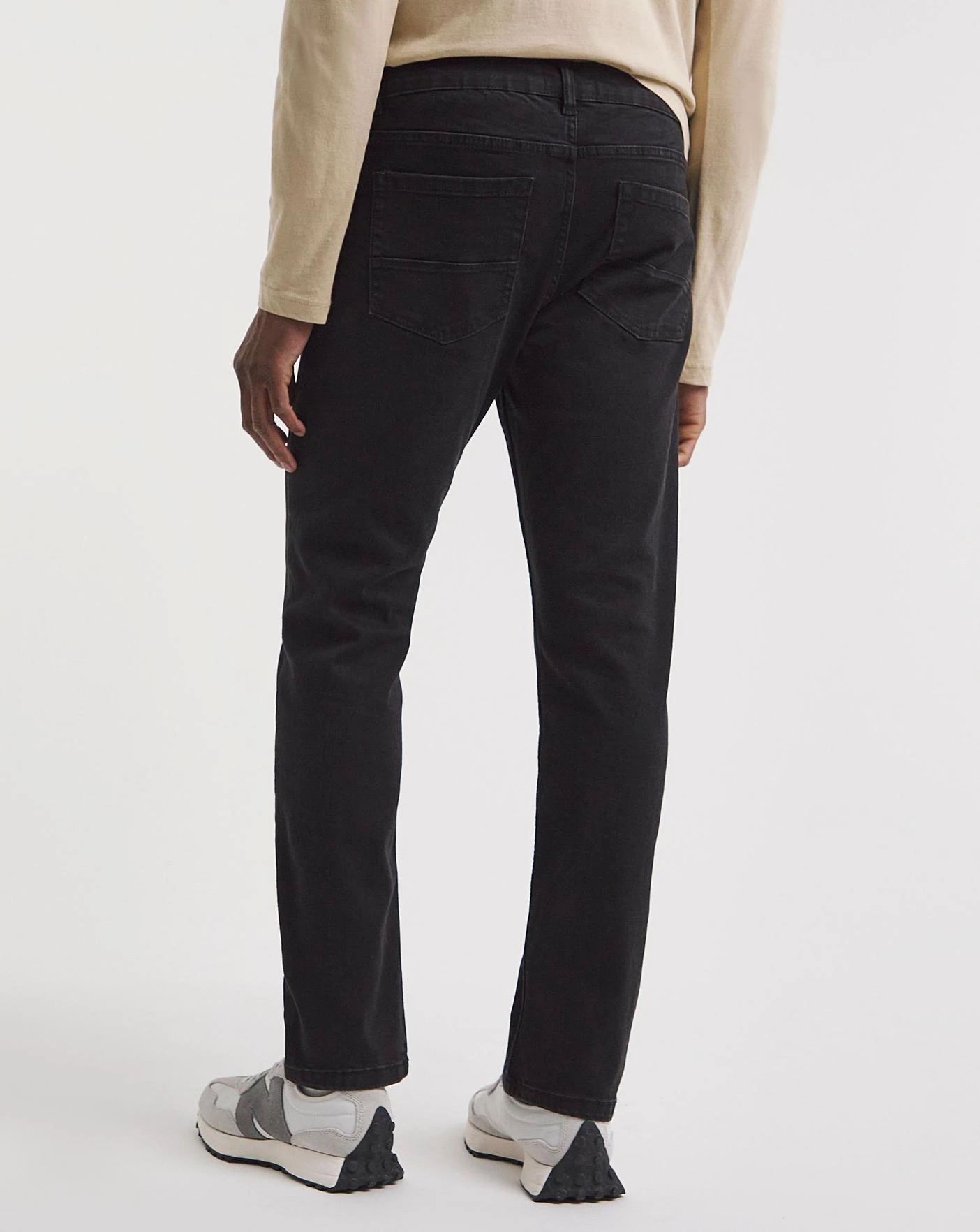 Black Straight Fit Stretch Jeans| Black 2 Black Straight Fit Stretch Jeans| Black - Image 2