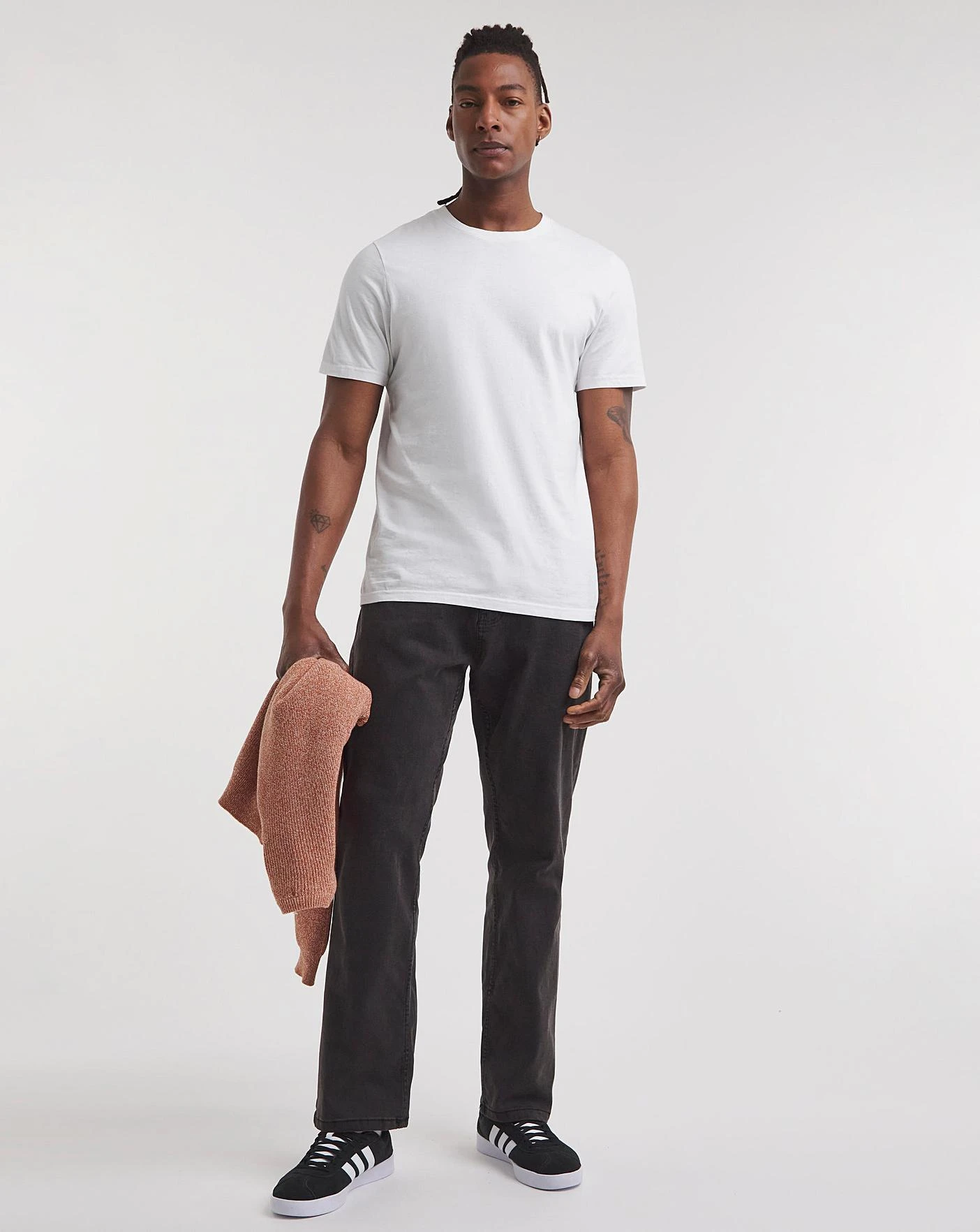 Blackwash Loose Fit Stretch Jeans| Blackwash 4 Blackwash Loose Fit Stretch Jeans| Blackwash - Image 4