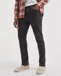 Blackwash Slim Fit Stretch Jeans| Blackwash