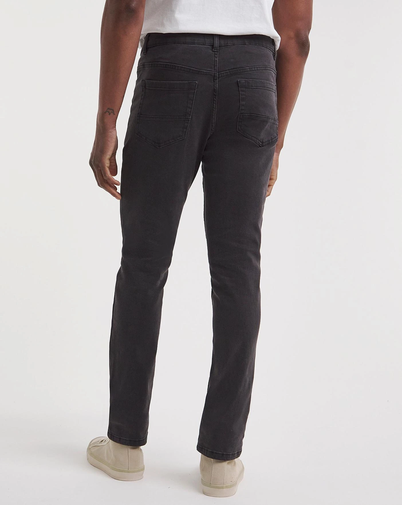 Blackwash Slim Fit Stretch Jeans| Blackwash 4 Blackwash Slim Fit Stretch Jeans| Blackwash - Image 4