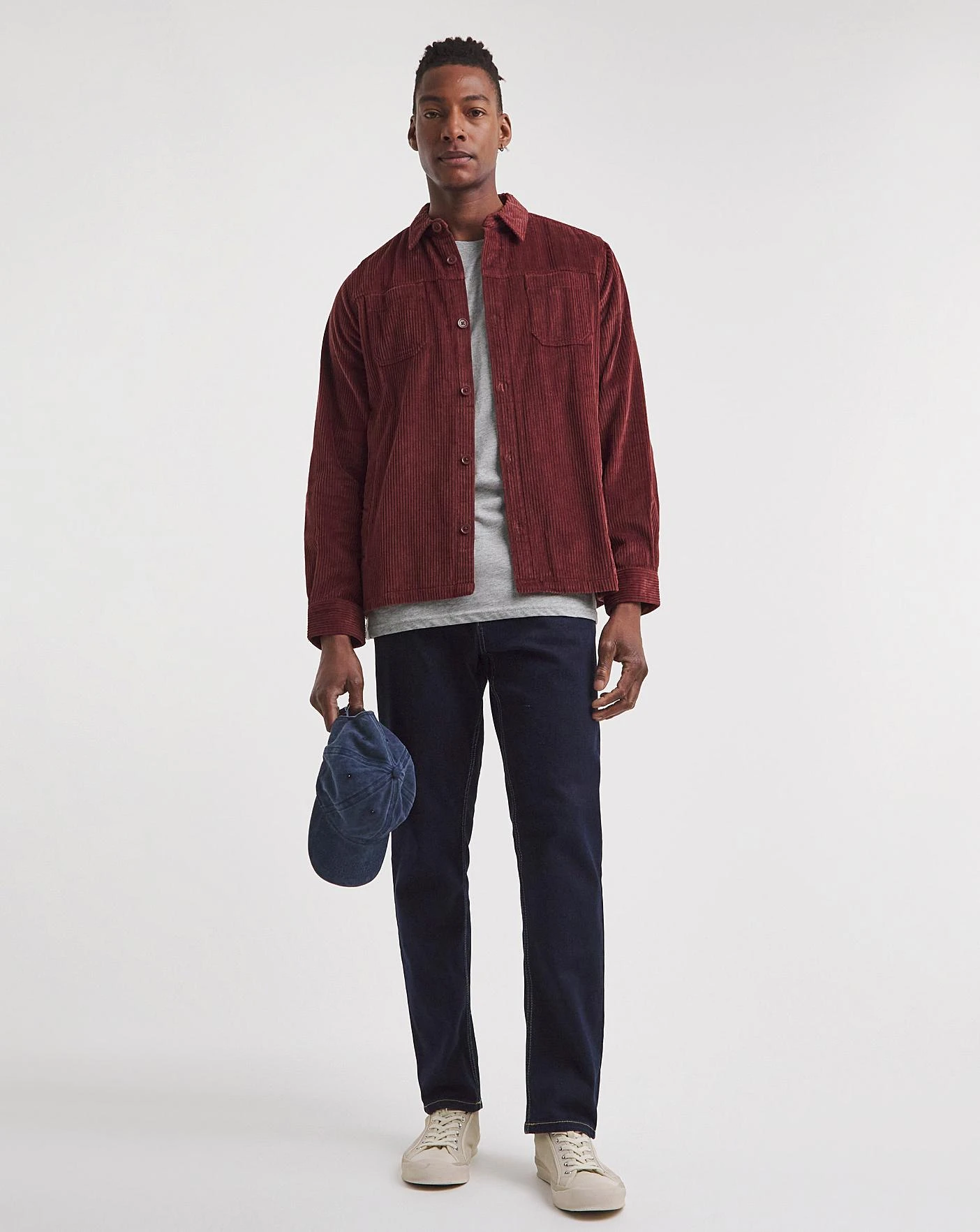 Rinse Wash Straight Fit Stretch Jeans| Rinse Wash 3 Rinse Wash Straight Fit Stretch Jeans| Rinse Wash - Image 3