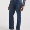 Stonewash Loose Fit Stretch Jeans| Stonewash