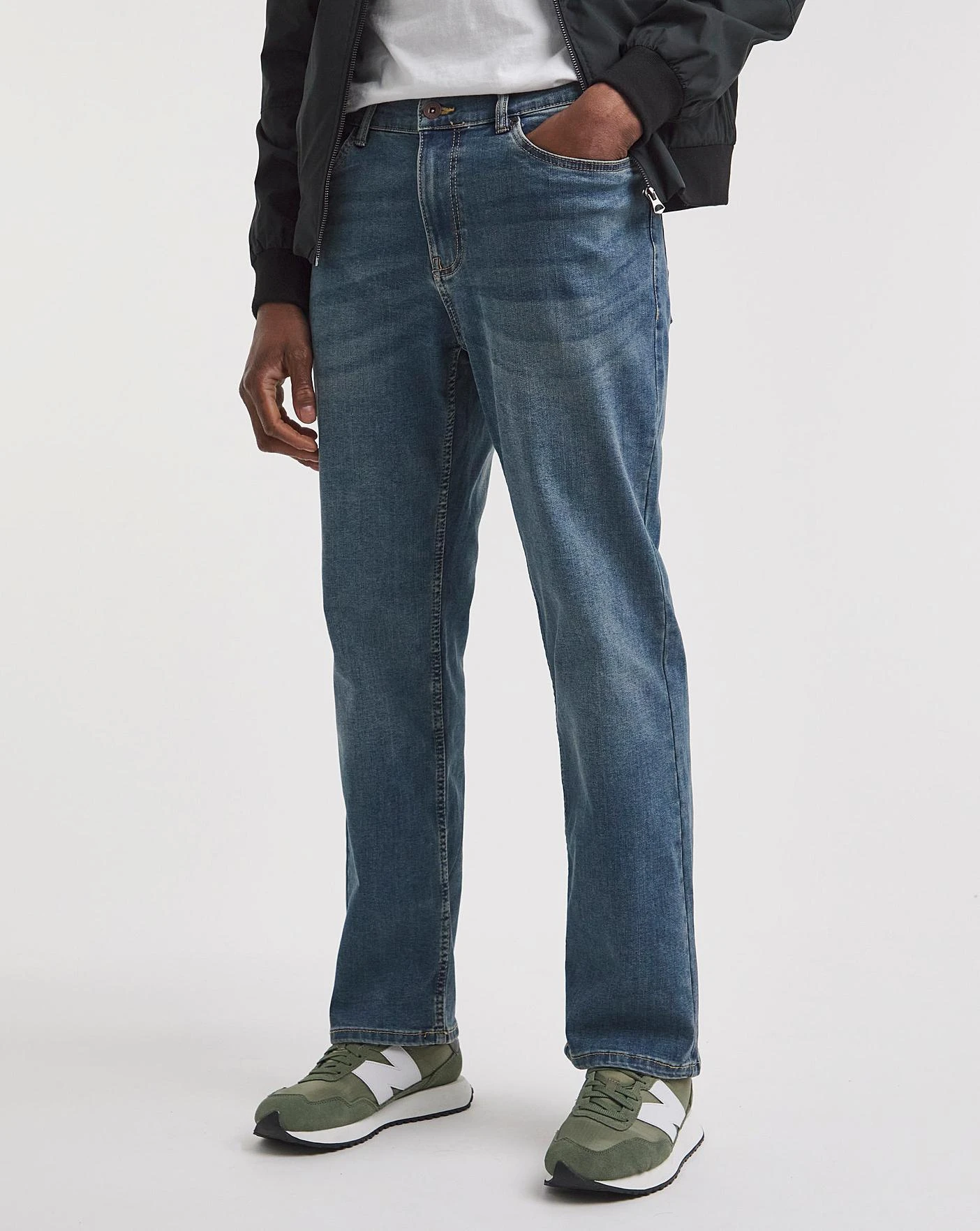 Tint Wash Loose Fit Stretch Jeans| Tint Wash 1 Tint Wash Loose Fit Stretch Jeans| Tint Wash