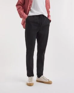 Elasticated Waist Jean| Black Wash