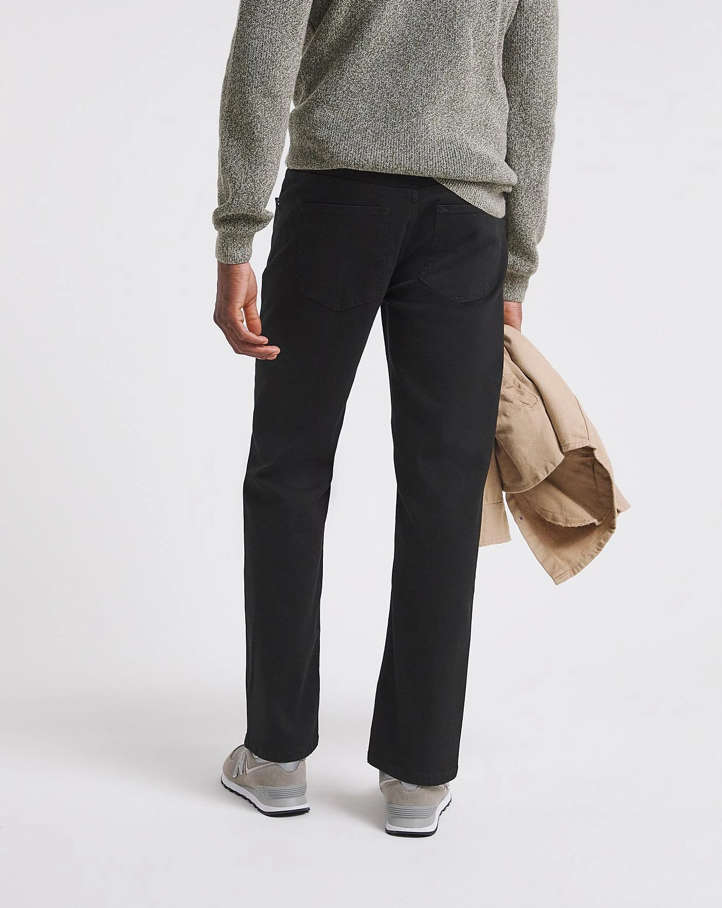 True Black Loose Fit Jean| Black 3 True Black Loose Fit Jean| Black - Image 3