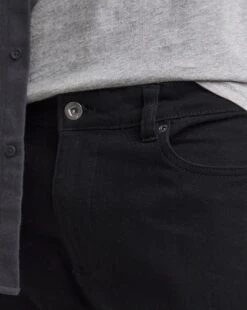 Black Straight Stretch Gaberdine Jeans| Black 8 Black Straight Stretch Gaberdine Jeans| Black -Wear Lusty Sales Store y08pn947735w