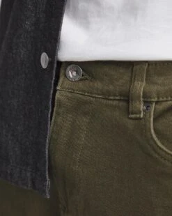 Khaki Straight Stretch Gaberdine Jeans| Khaki -Wear Lusty Sales Store y08pn964735w